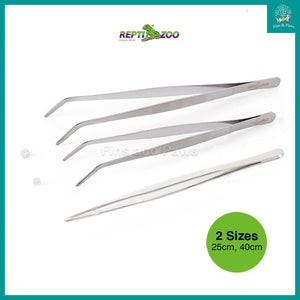 [Reptizoo] Repti Forceps Tweezer (Straight or Bend) for Planting, Feeding or Scaping (25cm / 40cm)