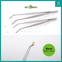 Load image into Gallery viewer, [Reptizoo] Repti Forceps Tweezer (Straight or Bend) for Planting, Feeding or Scaping (25cm / 40cm)