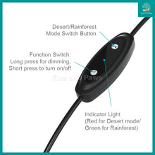 Load image into Gallery viewer, [ReptiZoo] Low Profile UVB LED - Dimmable with Rainforest/Desert Mode (LED012)