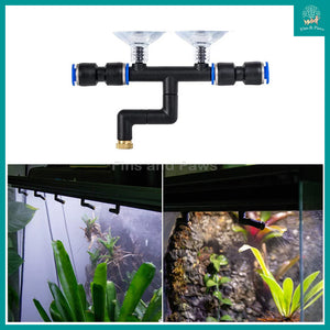 [ReptiZoo] TR03-2A Nozzle Set (4pcs/set) – Misting Nozzles for Reptile Terrariums, Vivariums & Greenhouses