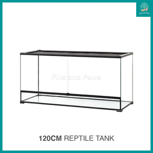 [ReptiZoo] 120cm/4ft Reptile Glass Terrarium / Paludarium Tank for Crab, Reptile, Insects and Plants (RHK26, RHK27)