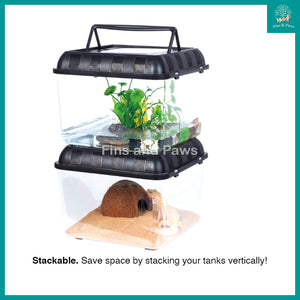 [ReptiZoo] Plastic Tanks ideal for Fishes, Small Terrapins, Crabs, Shrimps, Insects, and Reptiles