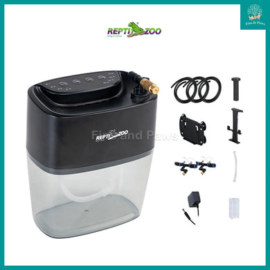 [ReptiZoo] Portable Mini Misting Complete System TR08 (Up to 2 Nozzles) for Plants, Paludarium, Terrarium and Moss.