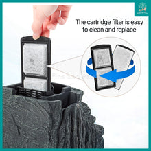 Load image into Gallery viewer, [ReptiZoo] 2-in-1 Turtle Filter Basking Platform Suitable for Terrapins. Frogs and other Amphibians - GLB09(RF01-B35)