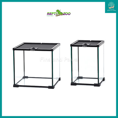 [ReptiZoo] MINI Glass Reptile Habitat Tank for Fish, Crabs, Turtle, Reptiles, Insects and Plants (AK03B and AK10B)