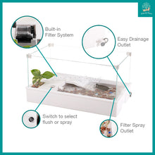 Load image into Gallery viewer, [Resun] Turtle and Terrapin All-in-One Tank (with Filter, Ramp and Easy Clean Design) 500x300x260mm
