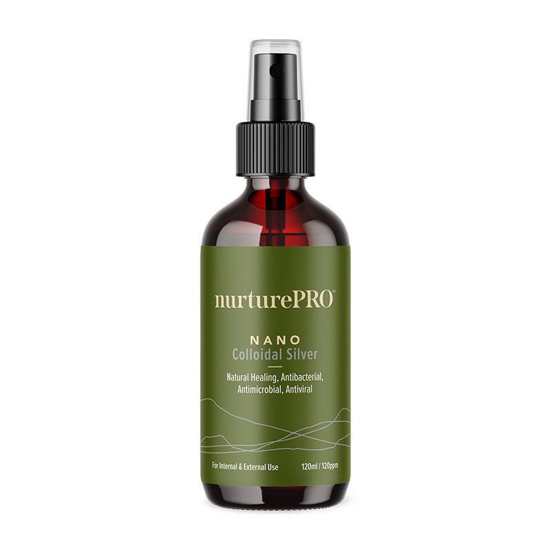 [Nurture Pro] NANO Colloidal Silver Spray for Dogs & Cats (Wounds, Natural Healing, Antibacterial, Antimicrobial, Antiviral)