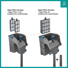 Load image into Gallery viewer, [Sicce] Aqua Filtra Complete Cartridge - Replacement Cartridge for Sicce Aqua Filtra 10 / 20 / 40