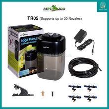 Load image into Gallery viewer, [ReptiZoo] High Pressure Adjustable Rainfall Misting 10L System for Plants, Paludarium, Terrarium and Moss. (TR04 - Up to 8 Nozzles, TR05 - Up to 20 Nozzles))