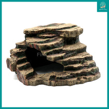 Load image into Gallery viewer, [Acquanova] Turtle and Terrapin Basking Ramp and Cave Hideout L25.5cm x W25cm x H18cm ON405L