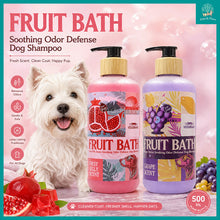 Load image into Gallery viewer, [Vegebrand] Fruit Bath Deodorizing Deep Cleaning Shampoo for Dogs 500ml