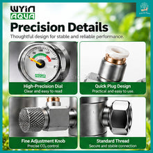 Load image into Gallery viewer, [Wyin Aqua] 16g Disposable CO₂ Regulator Set for Nano Planted Aquarium