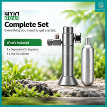 Load image into Gallery viewer, [Wyin Aqua] 16g Disposable CO₂ Regulator Set for Nano Planted Aquarium