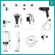 Load image into Gallery viewer, [Yaubay] Hand Pressure Aquarium Gravel Cleaner and Water Change Siphon for Small and Big Tanks (&gt;30cm)