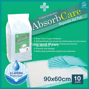 [Good Life] Absorbcare Adult 90x60cm Incontinence Pee Pads (10pcs/bag)