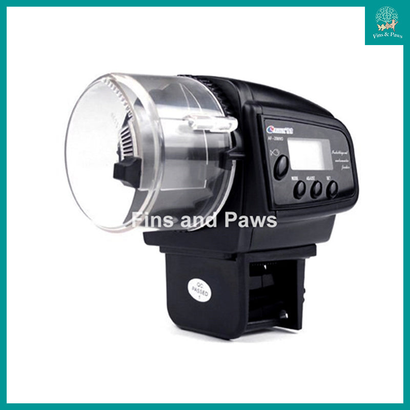 Automatic fish pellet on sale feeder