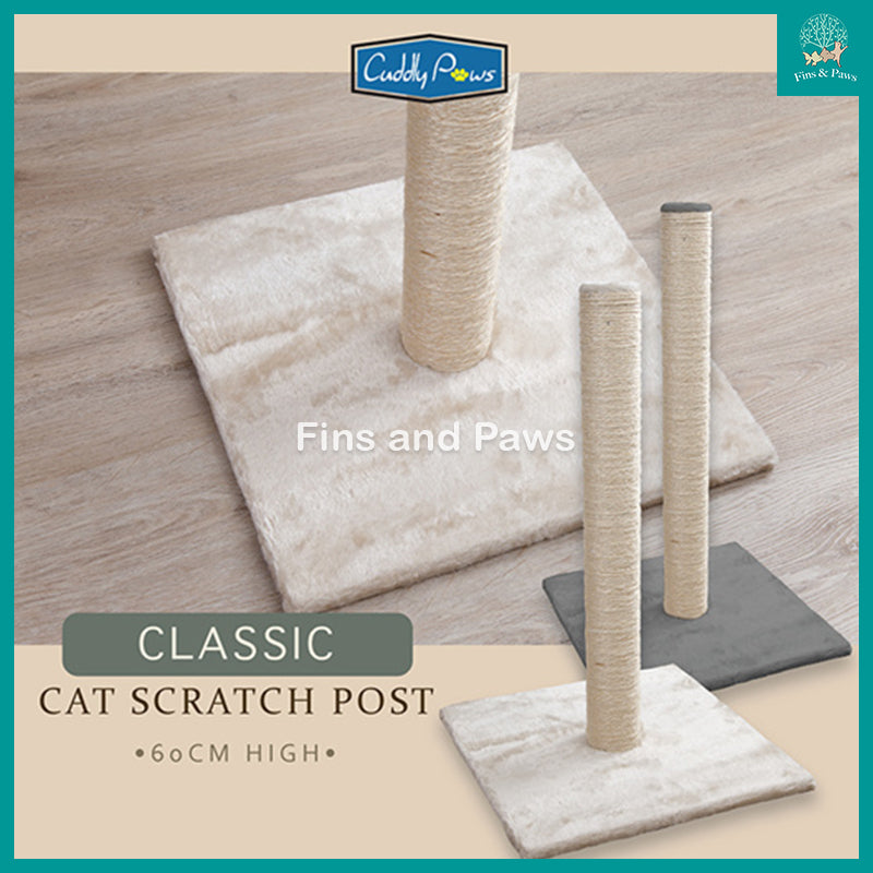 [Cuddly Paws] Classic Cat Scratch Post (60cm Tall)