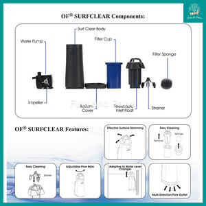 [OF Ocean Free] Surfclear Surface Skimmer