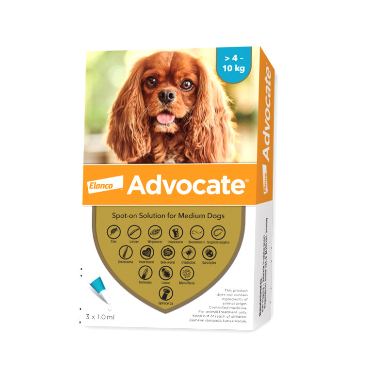 Advocate Dogs Puppy Spot on Treatment for Flea Ear Mite