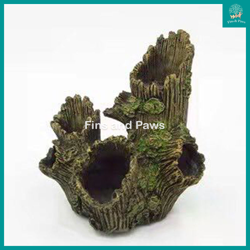 Tree trunk best sale aquarium ornaments