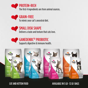 [Nulo] Cat and Kitten Turkey & Duck Grain-free Premium Cat Dry Kibble 2.27kg / 5.44kg