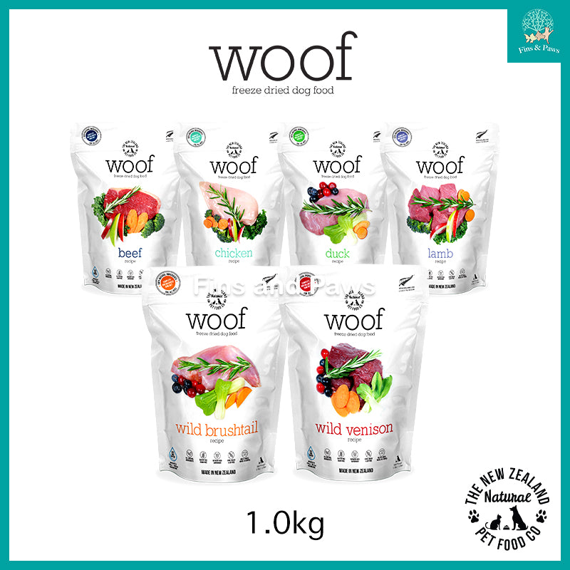 Woof freeze dried dog sales food