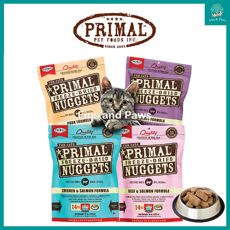 Primal Feline Freeze Dried Nuggets for Cats 14oz 2 for 119.90