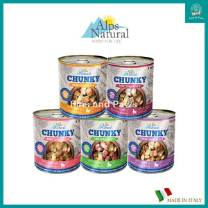 [Alps Natural] Chunky Stew Canned Wet Dog Food 720g