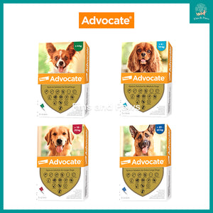 [Advocate] Dogs / Puppy Spot-on Treatment for Flea, Ear Mite, Heartworm