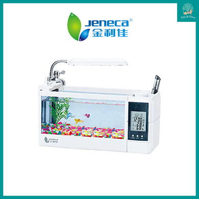 [Jeneca] Dreamy Crystal Aquarium Fish Tank complete with LED Lights and Filter (TG-03L)