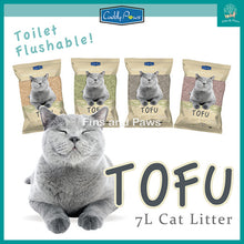 Load image into Gallery viewer, [Cuddly Paws] SOYA Tofu Cat Litter 7L Assorted Scents. Toilet Flushable.