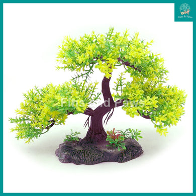 [Acquanova] Bonsai Tree Aquarium Ornament (26x14x20cm)