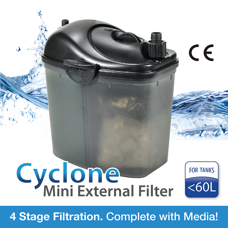 [Aquasyncro] CYCLONE CY20 Mini Canister Filter 200L/H