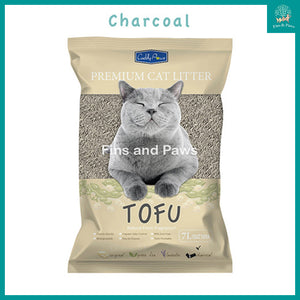 [Cuddly Paws] SOYA Tofu Cat Litter 7L Assorted Scents. Toilet Flushable. 5-Free-1 Promo