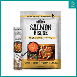 [Absolute Holistic] BISQUE Dog and Cat Puree Treat 60g (5 x 12g Sachets)
