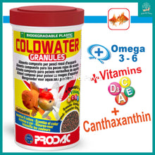 Load image into Gallery viewer, [Prodac] Coldwater Goldfish Granules Food 100g/3.52oz
