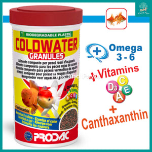[Prodac] Coldwater Goldfish Granules Food 100g/3.52oz