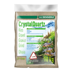 [Dennerle] Crystal Quartz Gravel - Natural White 10kg
