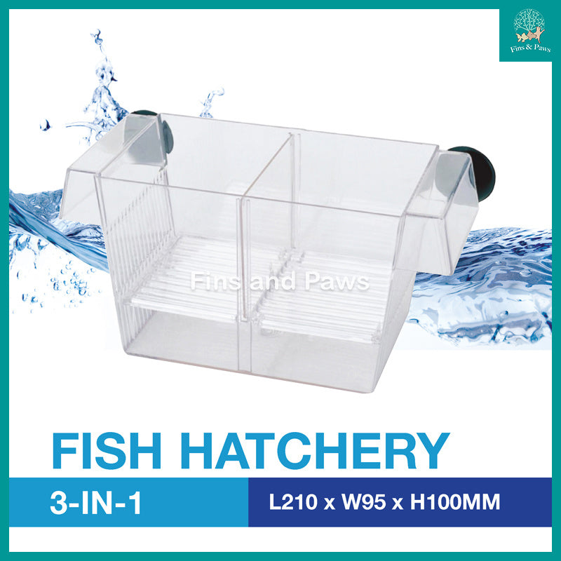 [Resun] 3-in-1 Acrylic Fish Hatchery