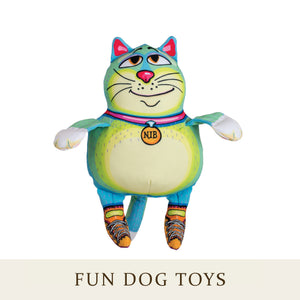 [Fuzzu] NIB Dog Toy with Squeaker