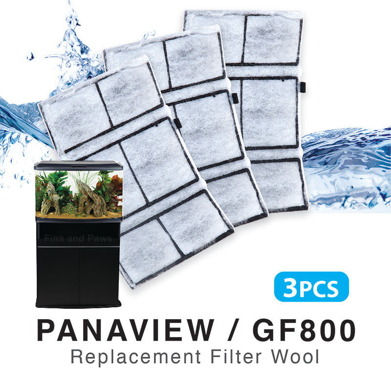 [Resun] 3pcs Replacement Filter Wool for Panaview87 | GF800 Internal Filter