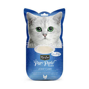 [Kit Cat] Purr Puree & Purr Puree Plus Cat Treats (15g x 4 Sachets)