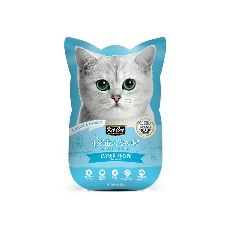 [Kit Cat] Petite Pouch Wet Cat Food 70g