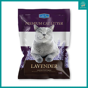 [Cuddly Paws] Premium Cat Litter 10L - Assorted Fragrances.
