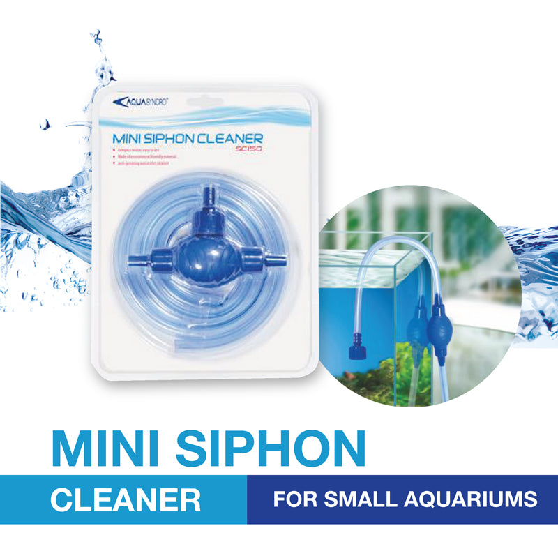 Mini store aquarium siphon