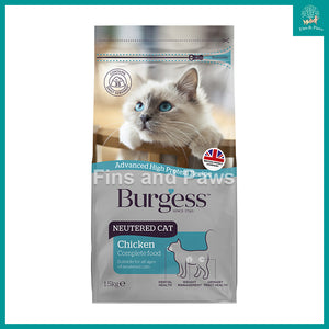 [Burgess] Cat Dry Food (1.4kg / 1.5kg)