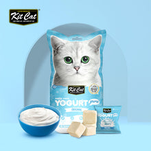 Load image into Gallery viewer, [Kit Cat] Freeze Dried Cat Treats Yogurt Yums Cat Treats 10pcs/bag