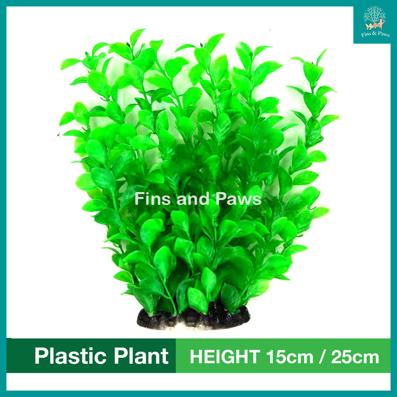 [Acquanova] PP006B. Aquarium Plastic Plants 15CM / 25CM