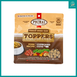 [Primal] Cupboard Cuts Freeze Dried Raw Toppers For Dog & Cat Food 3.5oz / 18oz