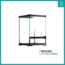 Load image into Gallery viewer, [ReptiZoo] MINI Reptile Glass Terrarium / Paludarium Tank for Crab, Reptile, Insects and Plants
